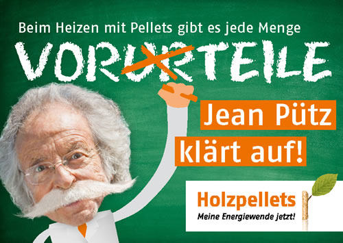 Jean Pütz zeigt Vorteile von Pelletheizungen