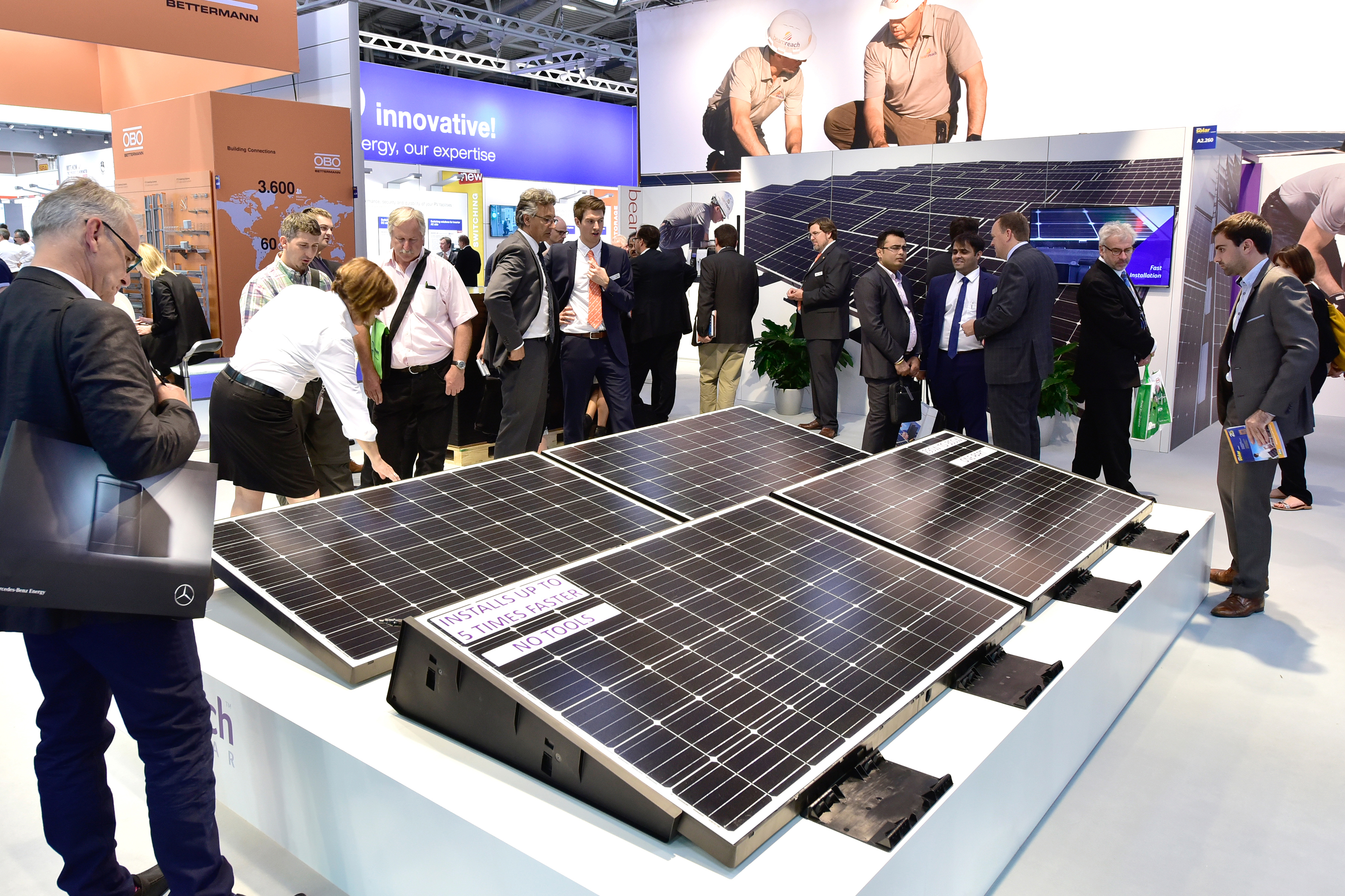 31. Mai -2. Juni 2017: Intersolar München - Fachmesse für Solarwirtschaft