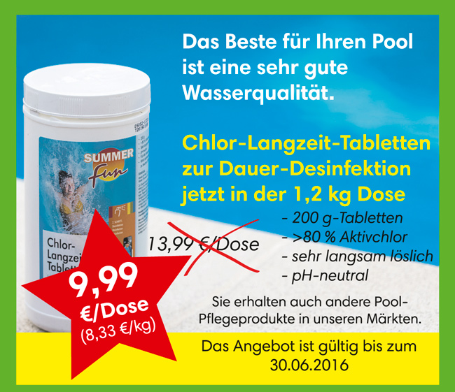 Sommer-Sonne-Poolzeit