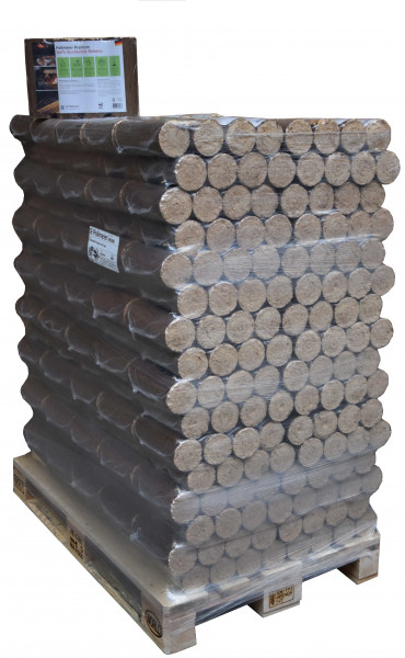 Premium Holzbriketts 100% Buche / Palette