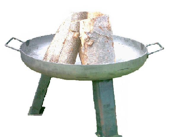 Feuerschale aus Edelstahl 55cm