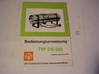 HEIZUNG TYP 241-265 / 1974 / BE.