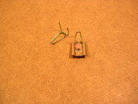 Federspange Türverkleidung W-311/2 / 900er Chrom-Zierleiste