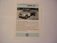 PROSPEKT / TATRA 137