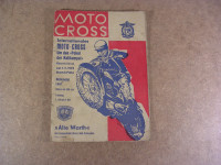 Programmheft Moto-Cross / Alte Warth / 1972