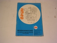 Dieselmotoren 2/3/4/6- VD 14,5/12SRL / 1984 / BE.