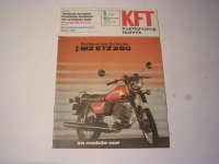 KFT Heft 5 / 1981 / Vorstellung MZ-ETZ 250