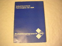 IFA-Produktionsprogramm 1976