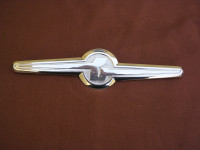 Emblem für Ziergitter / Chrom