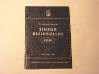 Simson-Kleinroller KR 50 / BE. / 1959