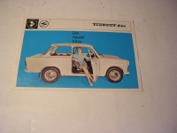 Prospekt Trabant 601 / 1971