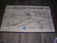 Rollbild Lenksäule u. Lenkradschaltung W-353