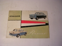 Prospekt Standard Pennant / 1958