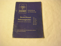 Horch-Diesel-Fahrzeugmotor / BE. / 1953