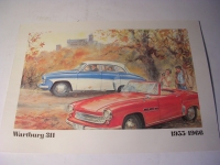 Poster Wartburg 311/313