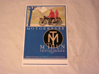 Prospekt M-Thun Motorräder / 1927