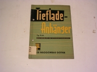 TIEFLADE-ANHÄNGER TL 12/ 1962 / BE.