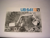Prospekt Bagger -  UB 641
