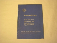Fzg. u. Stationärmotor Granit 30K / EL. / 1954