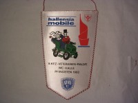 Wimpel KFZ Veteranen -Rallye 1982