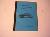 Wartburg 312 Limo./300-HT/Kombiwagen/BE./1965