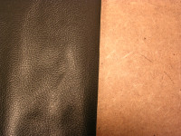 Schwarzes Kunstleder Selbstklebend