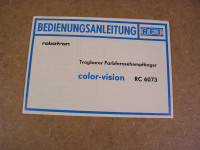 Color-Vision RC 6073 / BE.