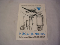 Hugo Junkers Leben u. Werk