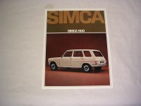 Prospekt Simca 1100