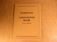 MAW-Anbaumotor A 5,3 / 49,5ccm / EL.