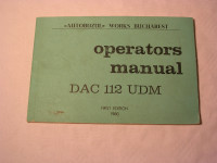 DAC 112 UDM / 1980 / BE. / MO.