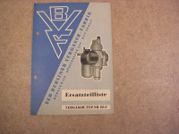 Vergaser Typ NB 22-2 / EL. / 1957
