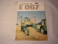 Prospekt Feldhäcksler E 067