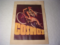 Werbe-Plakat / Cosmos-Fahrräder