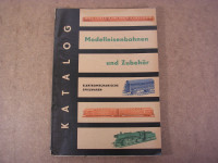 Katalog Modelleisenbahnen und Zubehör / 1964