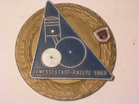 Plakette IV. Messestadt-Rallye 1963