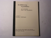 Kraftfahrzeug-Typenblätter/ Kenn und Einstelldaten