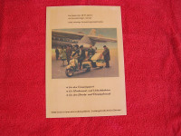 Werbeplakat Berlin-Roller / Campi-Anhänger