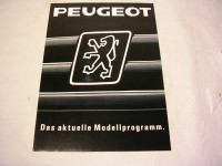 Peugeot - Aktuelles Modellprogramm