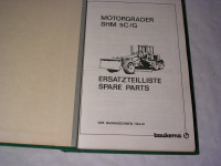 Motorgrader SHM 4B , / EL. / 1982