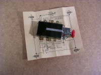 Warnblinkschalter / 6 Volt