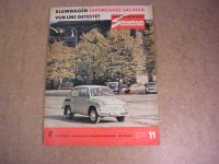 Straßenverkehr Heft 11/1966/Test Sapo 965A/Trabant Coupe