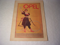 Plakat - Opel die Siegerin