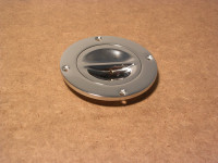 Tankdeckel Aluminium Verchromt /DDR-Boot