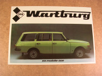 Prospekt Wartburg 353 Tourist / 1986
