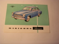 Prospekt Wartburg 311 Limo. / 1959