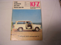 KFT Heft 01/1966/Trabant 601 Universal