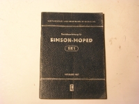 Simson SR I , BE. / 1957