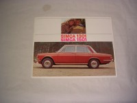 Prospekt Simca 1301 / 1501