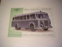 Prospekt - Omnibus H6B / 1957
